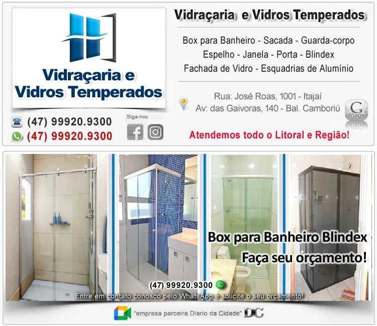 vidraçaria balneario camboriu itapema porto belo itajai navegantes piçarras bombinhas praia brava vidro temperado blindex